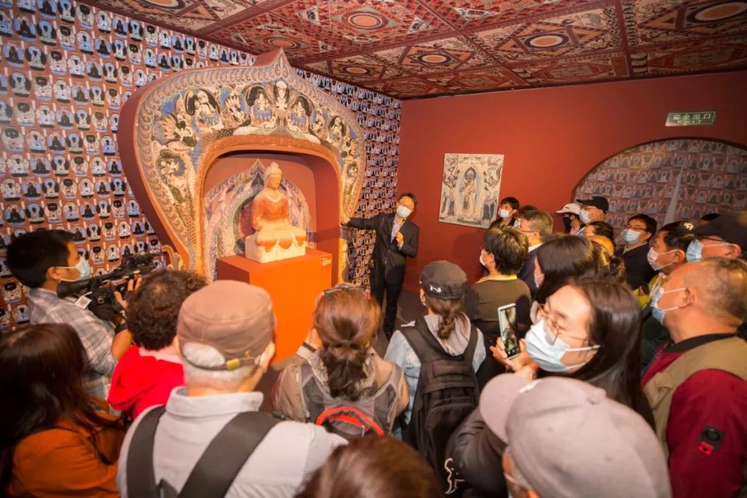 “千年敦煌——石窟壁画中的营造之美”专题展在中国园林博物馆.jpeg